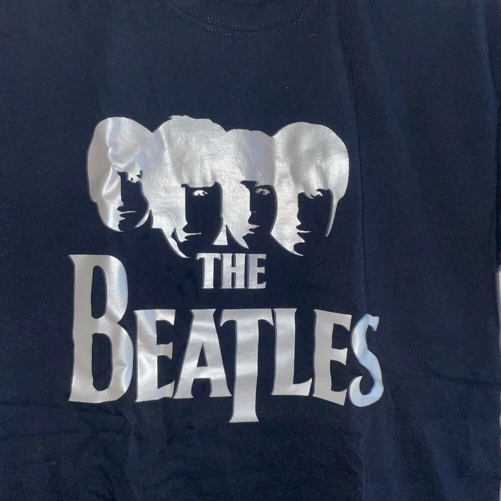 UNISEX "THE BEATTLES" COTTON SHIRT BLACK COMFY WEAR